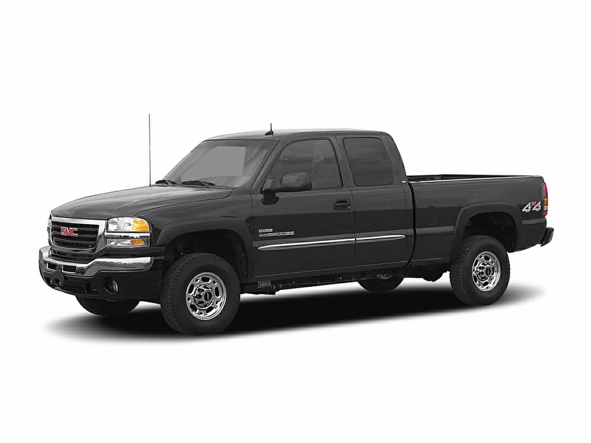 2006 Olympic White GMC Sierra 2500HD SLE2 4X4 Truck