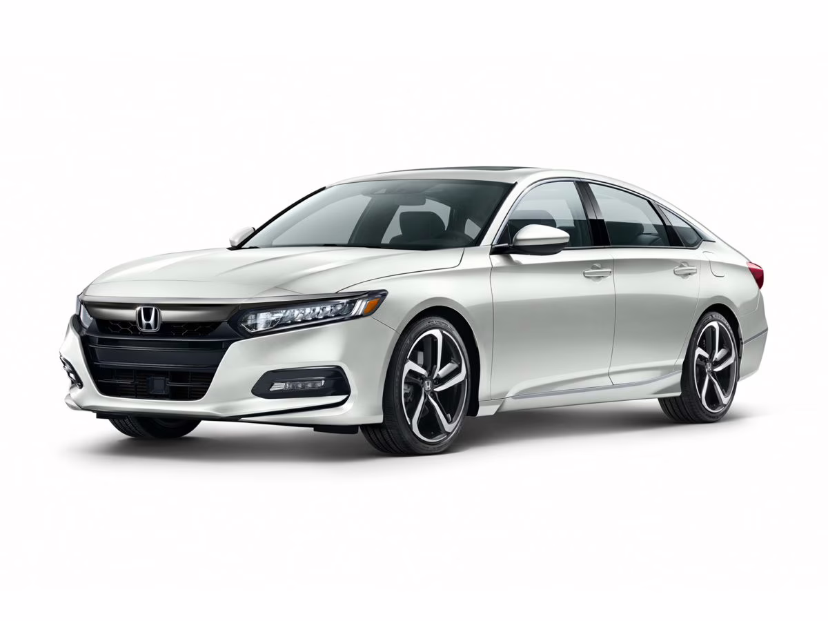 2020 Red Honda Accord Sport 2.0T FWD Sedan