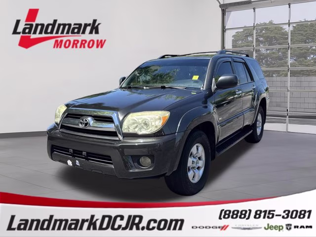 2007 Galactic Gray Mica Toyota 4Runner SR5 Sport RWD SUV