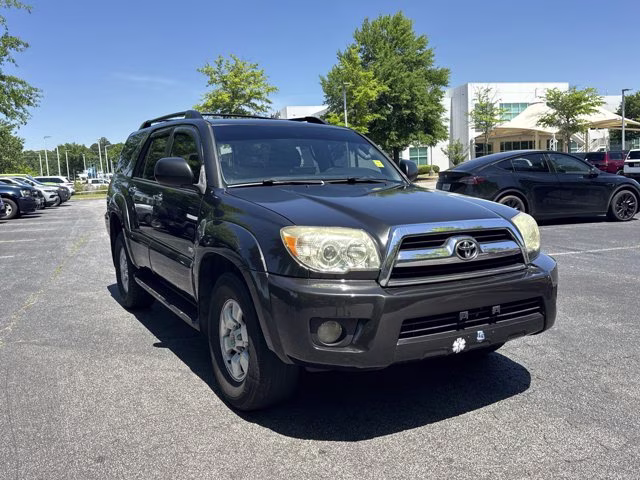 2007 Galactic Gray Mica Toyota 4Runner SR5 Sport RWD SUV