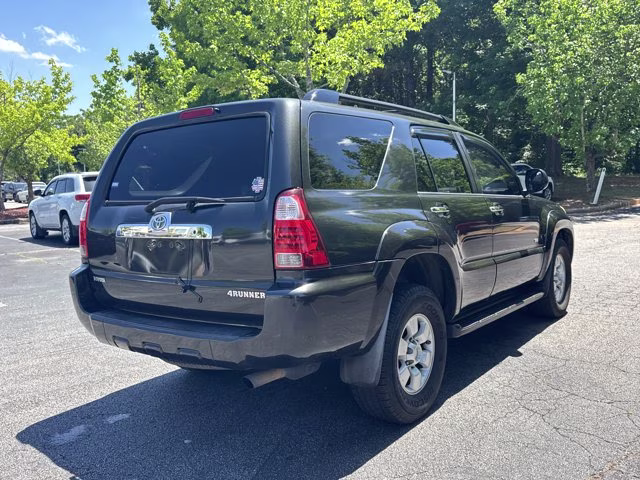 2007 Galactic Gray Mica Toyota 4Runner SR5 Sport RWD SUV