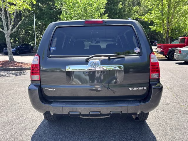 2007 Galactic Gray Mica Toyota 4Runner SR5 Sport RWD SUV