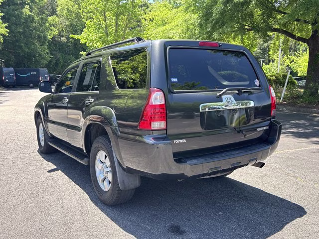 2007 Galactic Gray Mica Toyota 4Runner SR5 Sport RWD SUV