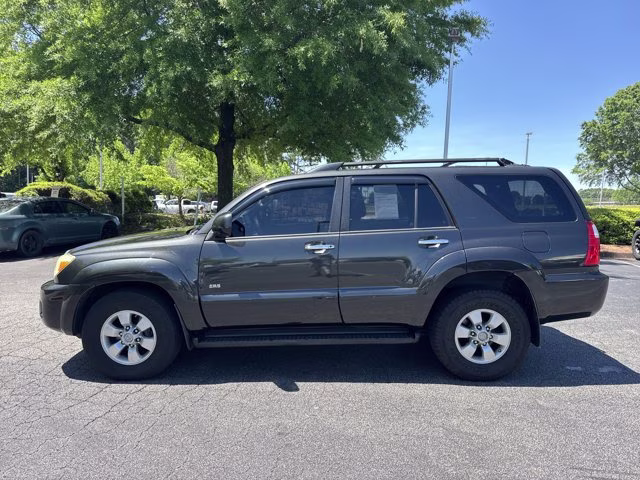 2007 Galactic Gray Mica Toyota 4Runner SR5 Sport RWD SUV