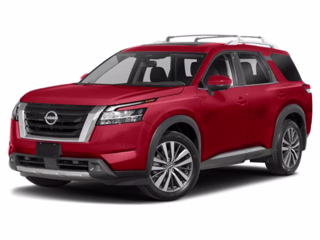 2022 Scarlet Ember Tintcoat Nissan Pathfinder Platinum 4X4 SUV