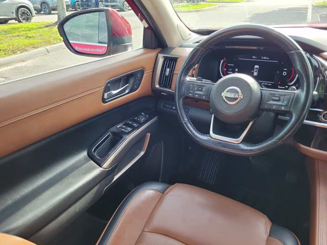 2022 Scarlet Ember Tintcoat Nissan Pathfinder Platinum 4X4 SUV