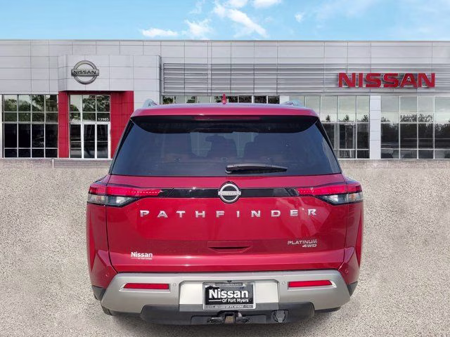 2022 Scarlet Ember Tintcoat Nissan Pathfinder Platinum 4X4 SUV