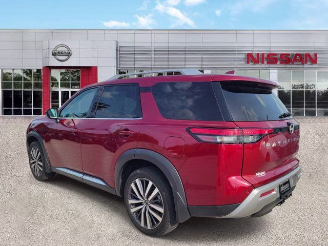 2022 Scarlet Ember Tintcoat Nissan Pathfinder Platinum 4X4 SUV