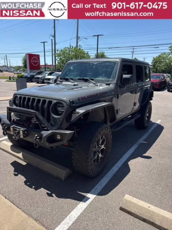 2018 Sting-Gray Clearcoat Jeep Wrangler Unlimited Rubicon 4X4 SUV