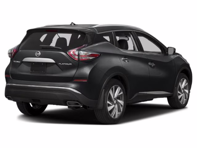 2015 Magnetic Black Metallic Nissan Murano SL AWD SUV