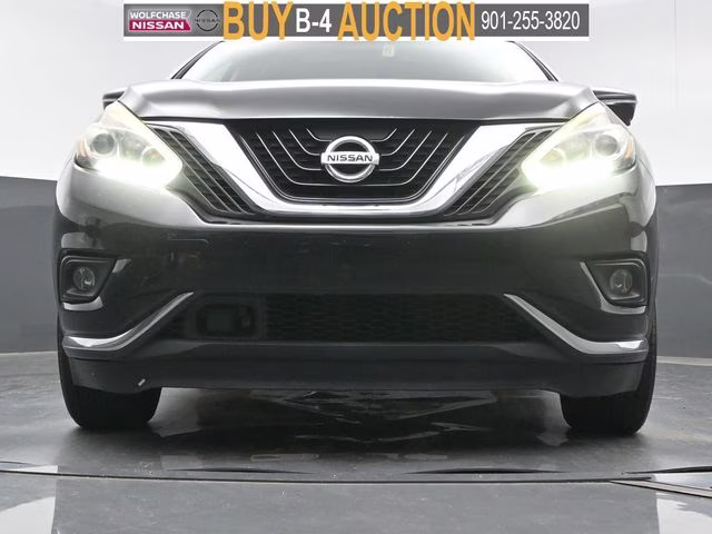 2015 Magnetic Black Metallic Nissan Murano SL AWD SUV