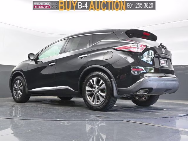 2015 Magnetic Black Metallic Nissan Murano SL AWD SUV