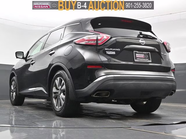 2015 Magnetic Black Metallic Nissan Murano SL AWD SUV