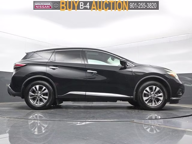 2015 Magnetic Black Metallic Nissan Murano SL AWD SUV