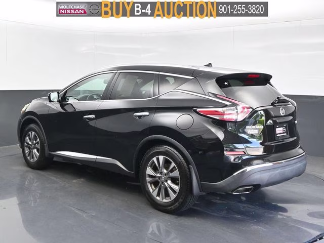 2015 Magnetic Black Metallic Nissan Murano SL AWD SUV