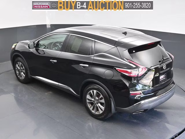 2015 Magnetic Black Metallic Nissan Murano SL AWD SUV