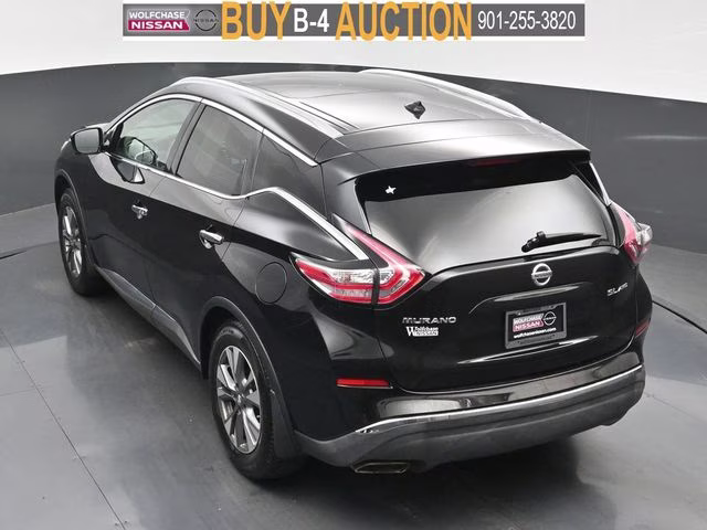 2015 Magnetic Black Metallic Nissan Murano SL AWD SUV