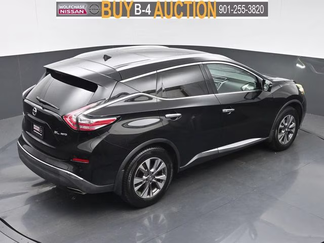 2015 Magnetic Black Metallic Nissan Murano SL AWD SUV