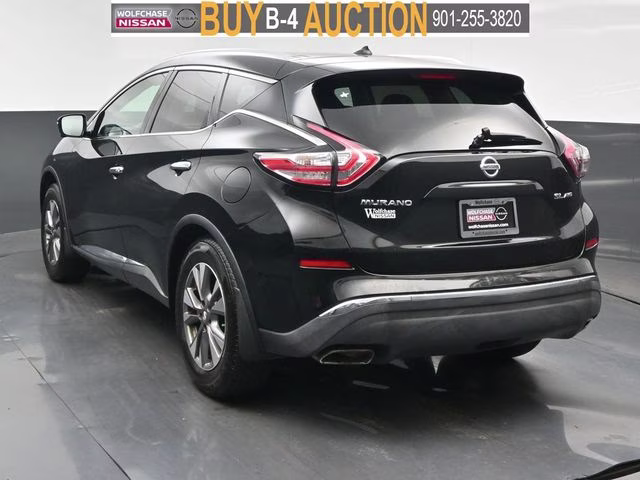 2015 Magnetic Black Metallic Nissan Murano SL AWD SUV