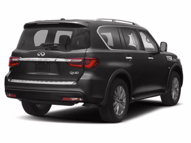 2020 Black Obsidian INFINITI QX80 LUXE RWD SUV