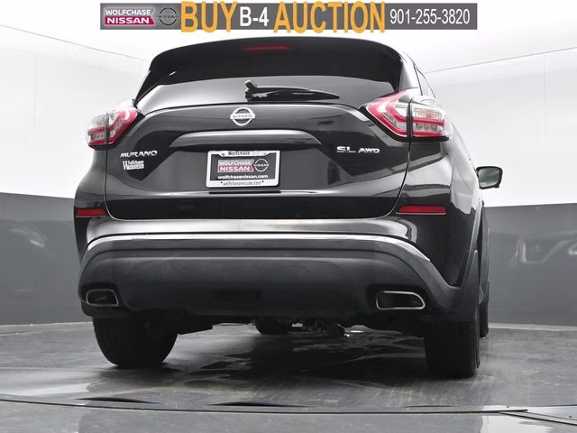 2015 Magnetic Black Metallic Nissan Murano SL AWD SUV