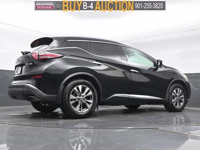 2015 Magnetic Black Metallic Nissan Murano SL AWD SUV
