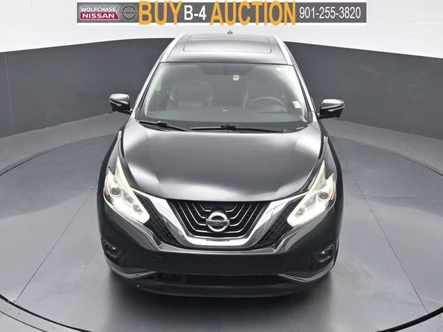 2015 Magnetic Black Metallic Nissan Murano SL AWD SUV