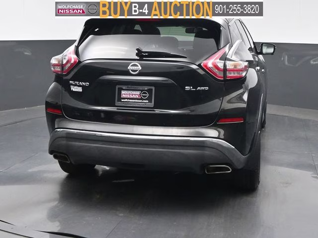 2015 Magnetic Black Metallic Nissan Murano SL AWD SUV