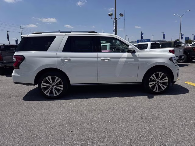 2021 White Metallic Ford Expedition Limited RWD SUV