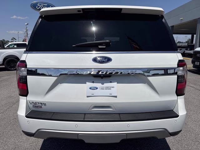 2021 White Metallic Ford Expedition Limited RWD SUV