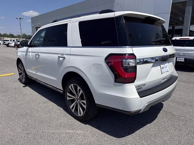 2021 White Metallic Ford Expedition Limited RWD SUV