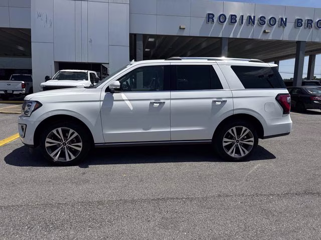 2021 White Metallic Ford Expedition Limited RWD SUV