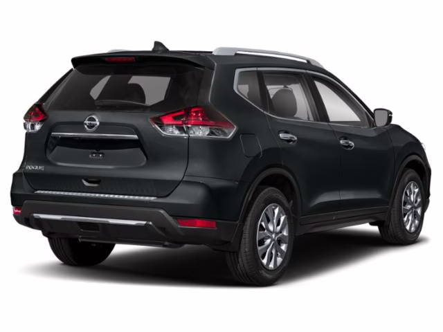 2017 Magnetic Black Nissan Rogue SV FWD SUV