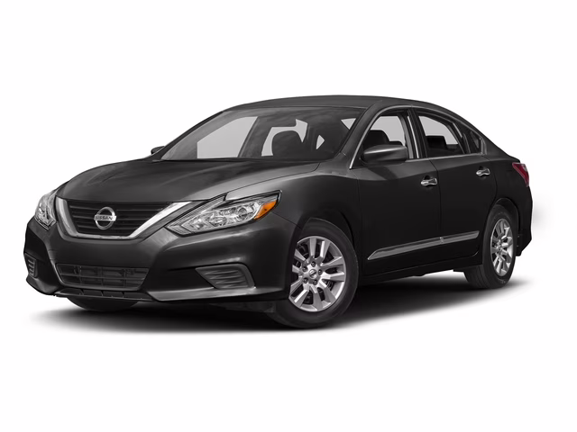 2017 Black Nissan Altima 2.5 S FWD Sedan