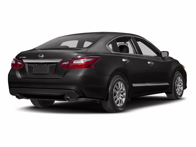 2017 Black Nissan Altima 2.5 S FWD Sedan