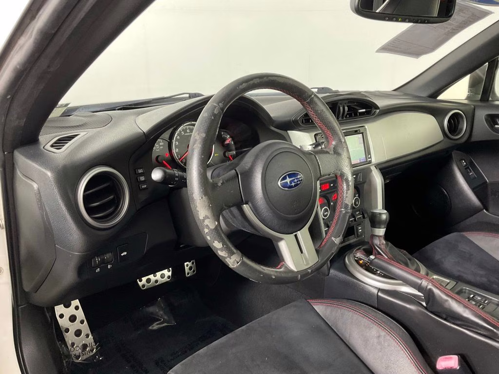 2014 Satin White Pearl Subaru BRZ Limited RWD Coupe