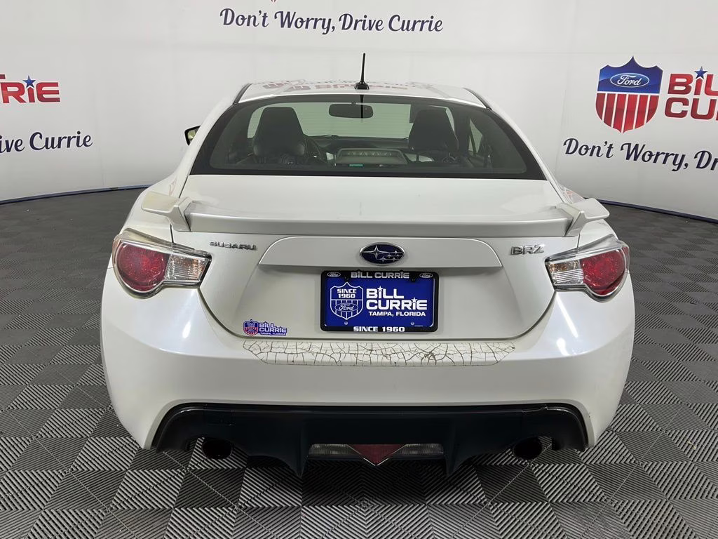 2014 Satin White Pearl Subaru BRZ Limited RWD Coupe