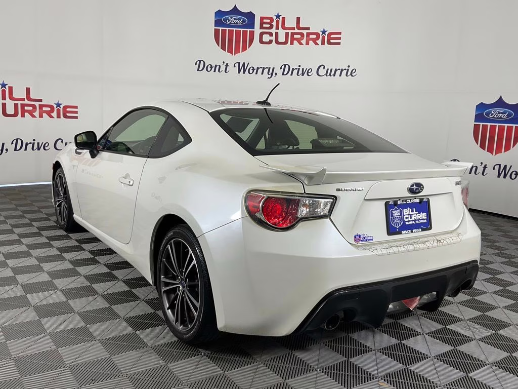 2014 Satin White Pearl Subaru BRZ Limited RWD Coupe