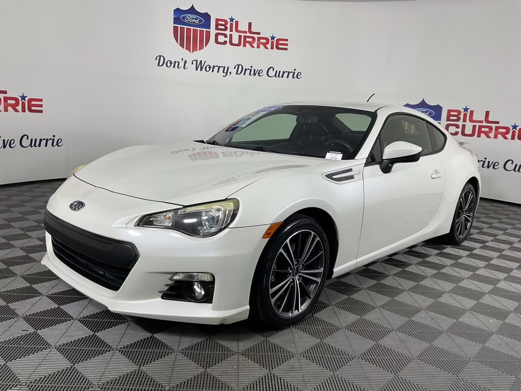 2014 Satin White Pearl Subaru BRZ Limited RWD Coupe