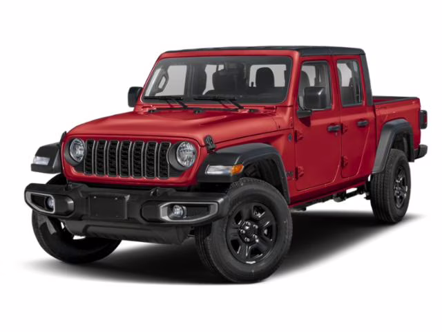 2024 Firecracker Red Clearcoat Jeep Gladiator Sport 4X4 Truck