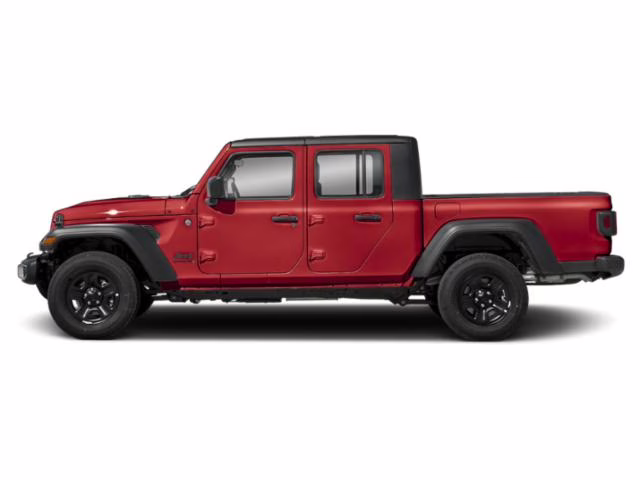 2024 Firecracker Red Clearcoat Jeep Gladiator Sport 4X4 Truck