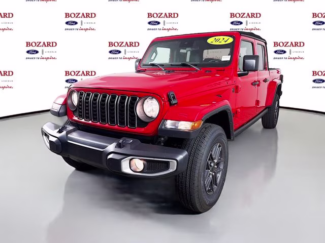 2024 Red Clearcoat Jeep Gladiator Sport S 4X4 Truck