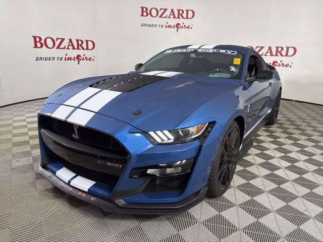 2021 Black Ford Mustang Shelby GT500 RWD Coupe