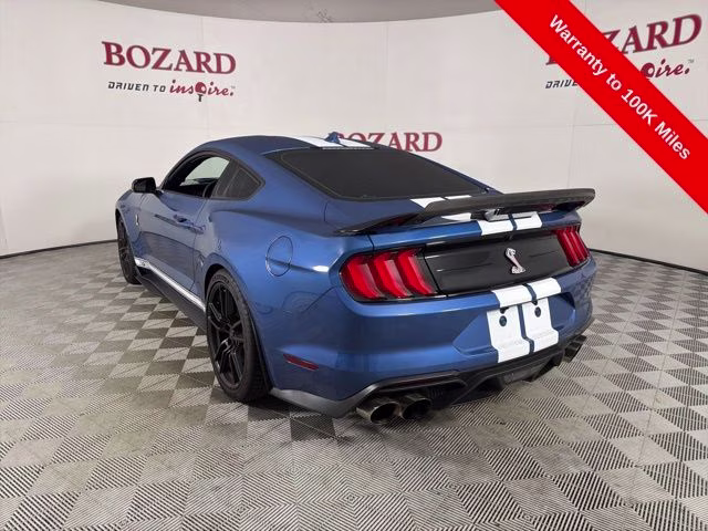 2021 Blue Metallic Ford Mustang Shelby GT500 RWD Coupe