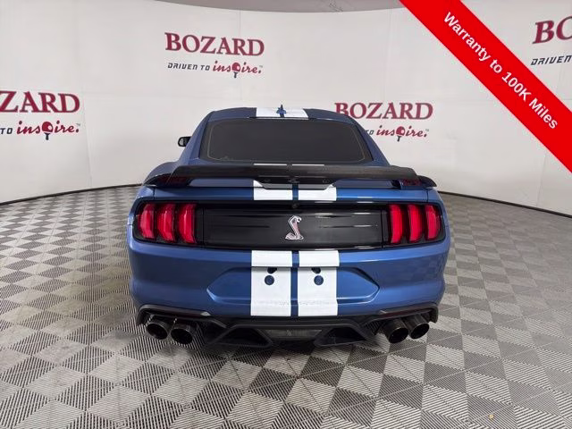 2021 Blue Metallic Ford Mustang Shelby GT500 RWD Coupe