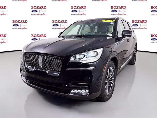 2024 Black Metallic Lincoln Aviator Reserve RWD SUV