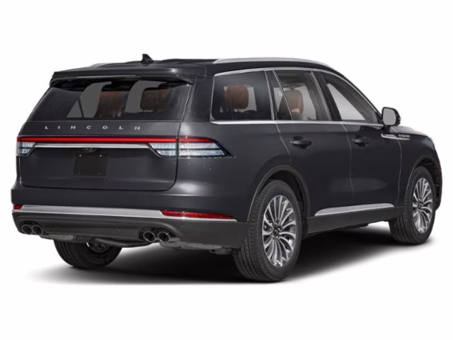 2024 Infinite Black Metallic Clearcoat Lincoln Aviator Reserve RWD SUV