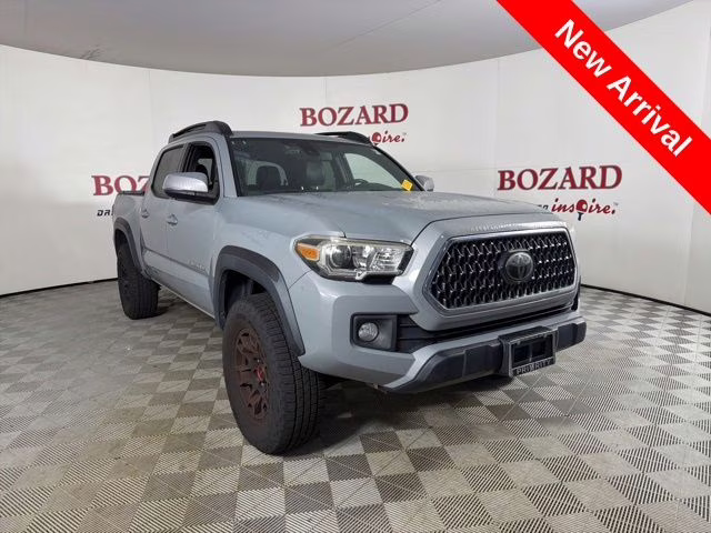 2018 Cement Toyota Tacoma TRD Off-Road V6 4X4 Truck