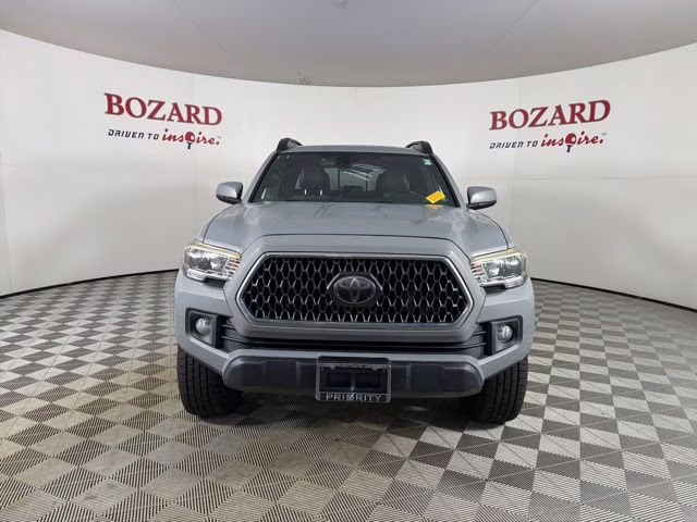 2018 Cement Toyota Tacoma TRD Off-Road V6 4X4 Truck
