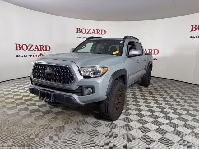 2018 Cement Toyota Tacoma TRD Off-Road V6 4X4 Truck